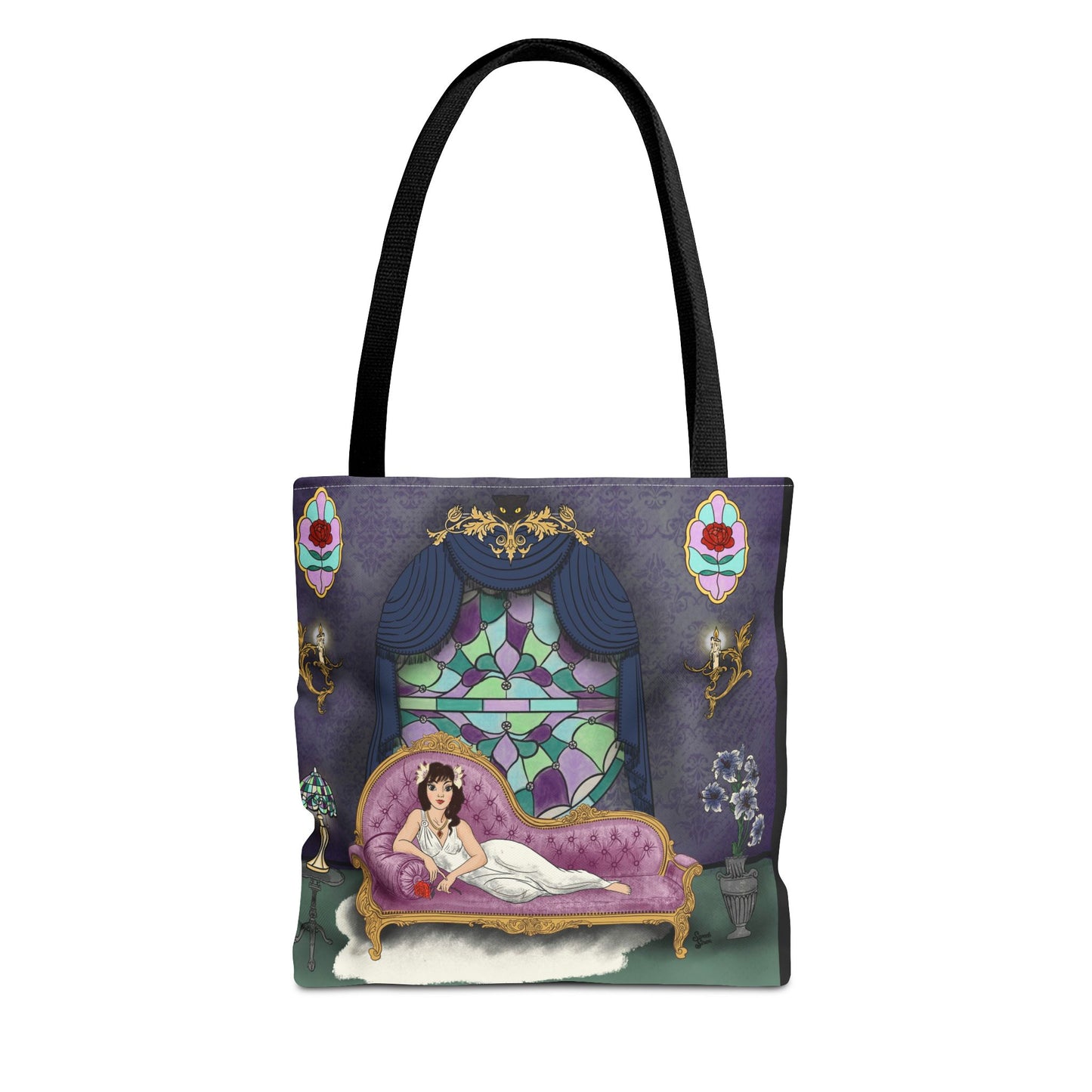 Haunted Panther lady 2 - Tote Bag