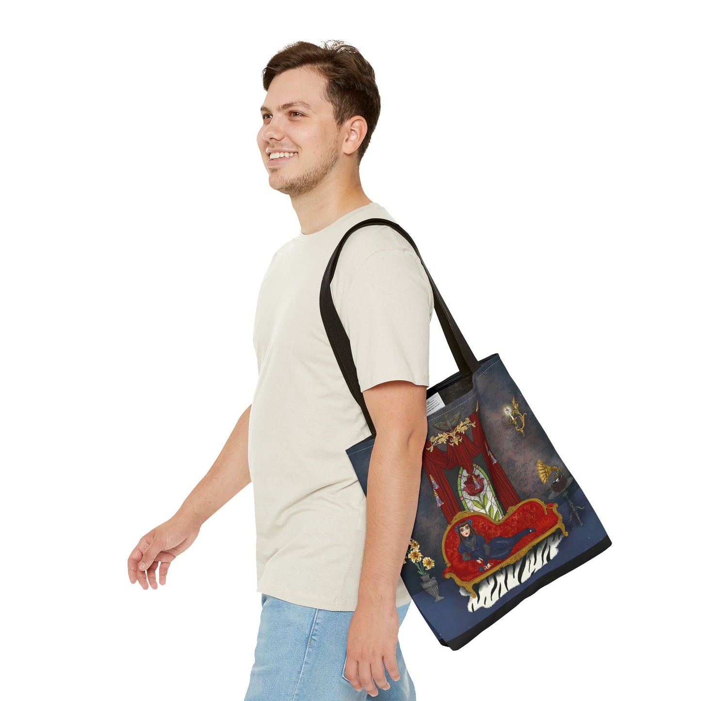 Haunted Werecat Lady  - Tote Bag