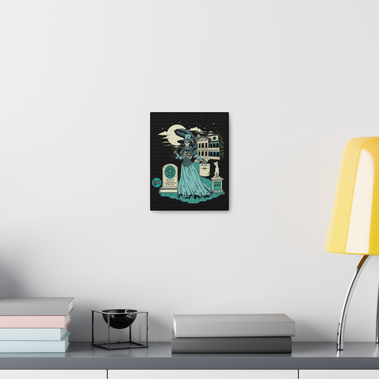 Lady Hatbox Ghost - Canvas Prints