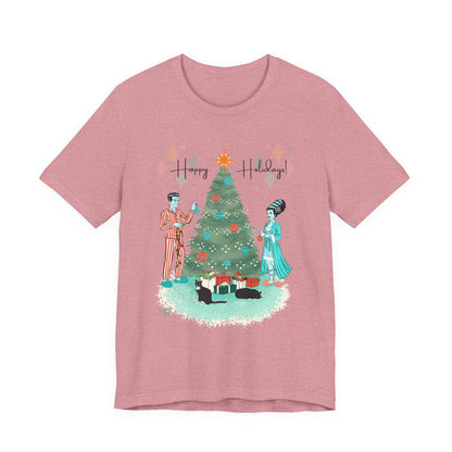 Retro Monsters Holiday  - Unisex Tee