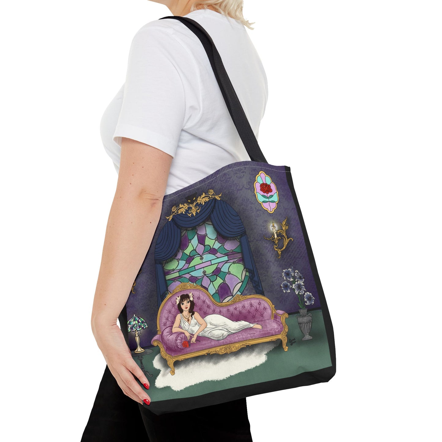 Haunted Panther lady 2 - Tote Bag