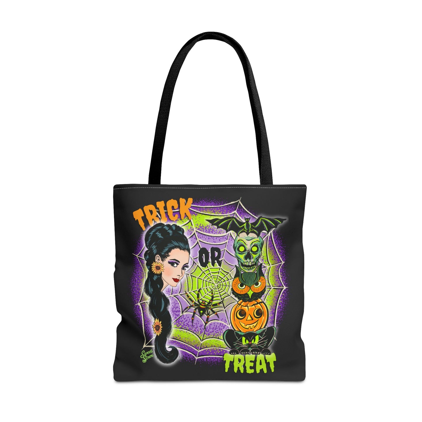 Retro Trick or Treat  - Tote Bag