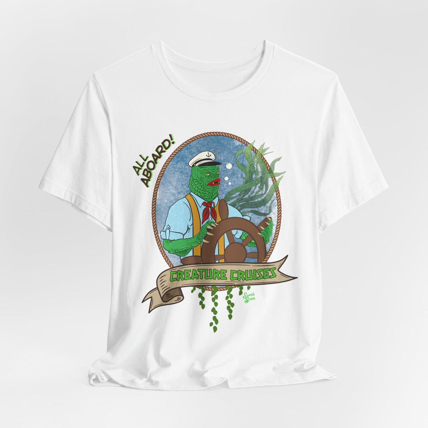 All Aboard the Creature Cruises  - Unisex Tee