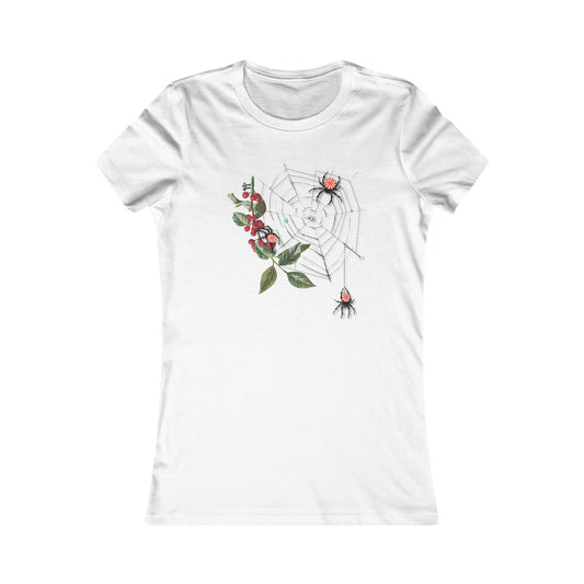 Peppermint Spiderweb Women's Tee