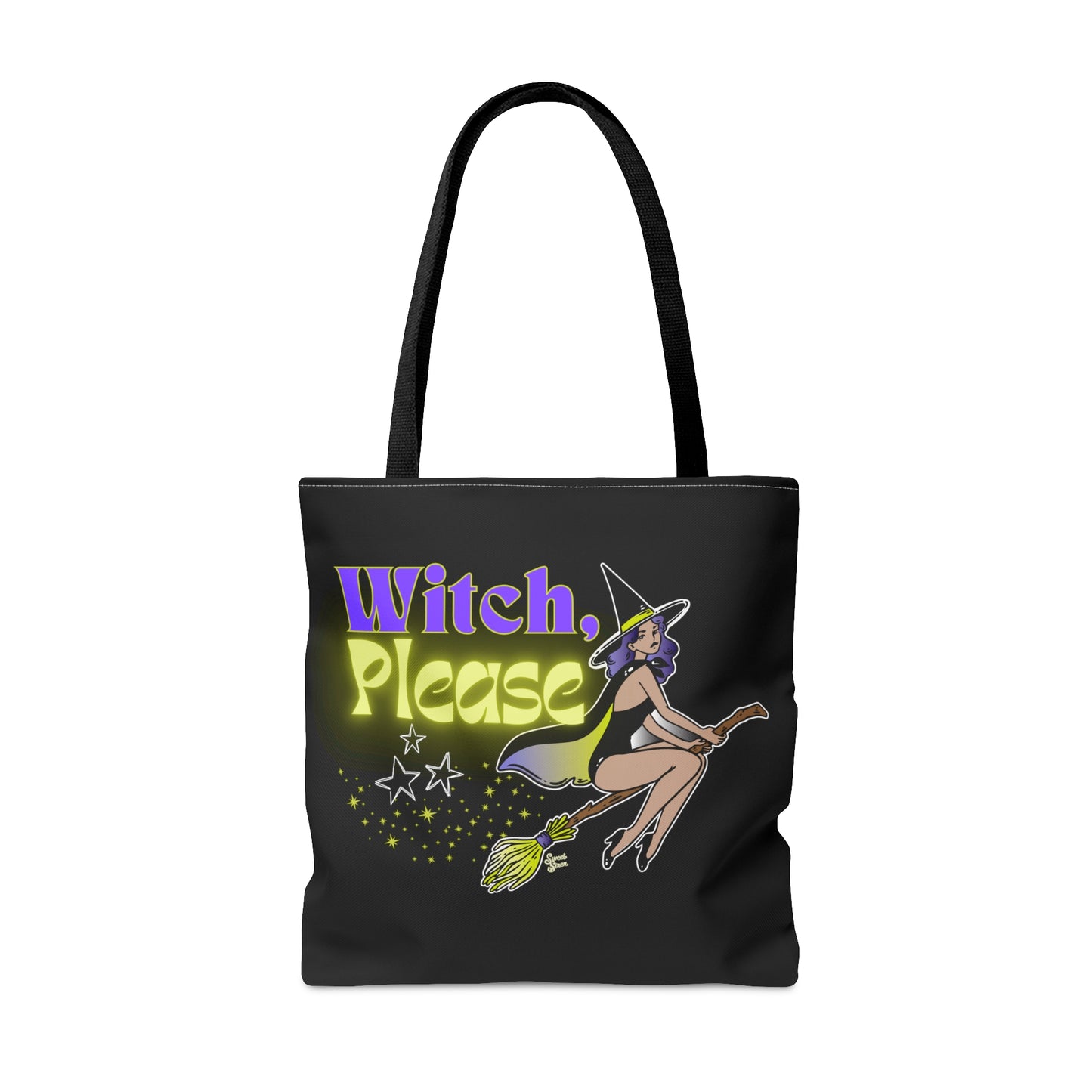 Witch, Please Broomstick - Tote Bag