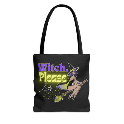 Witch, Please Broomstick - Tote Bag