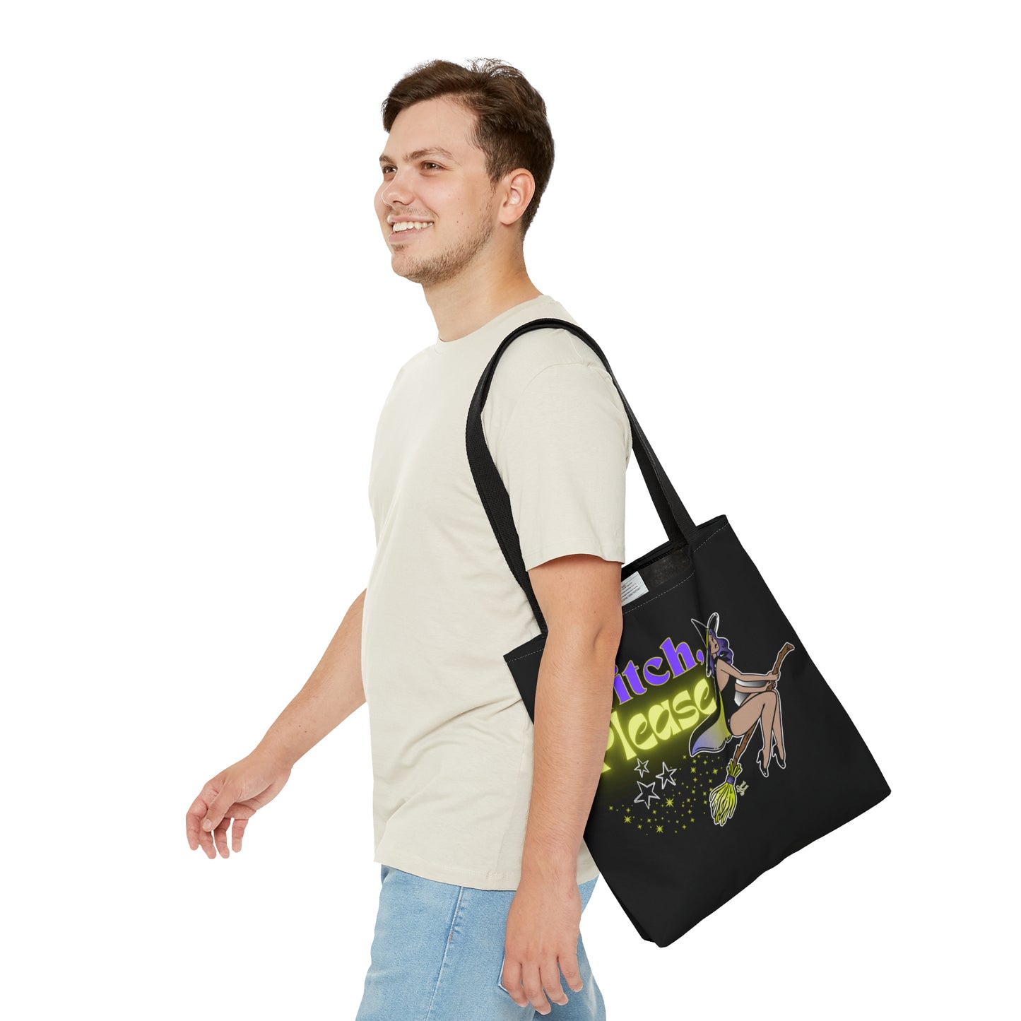 Witch, Please Broomstick - Tote Bag