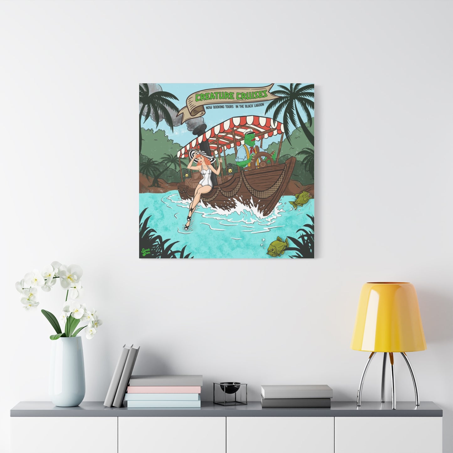 Creature Cruises - Canvas Print
