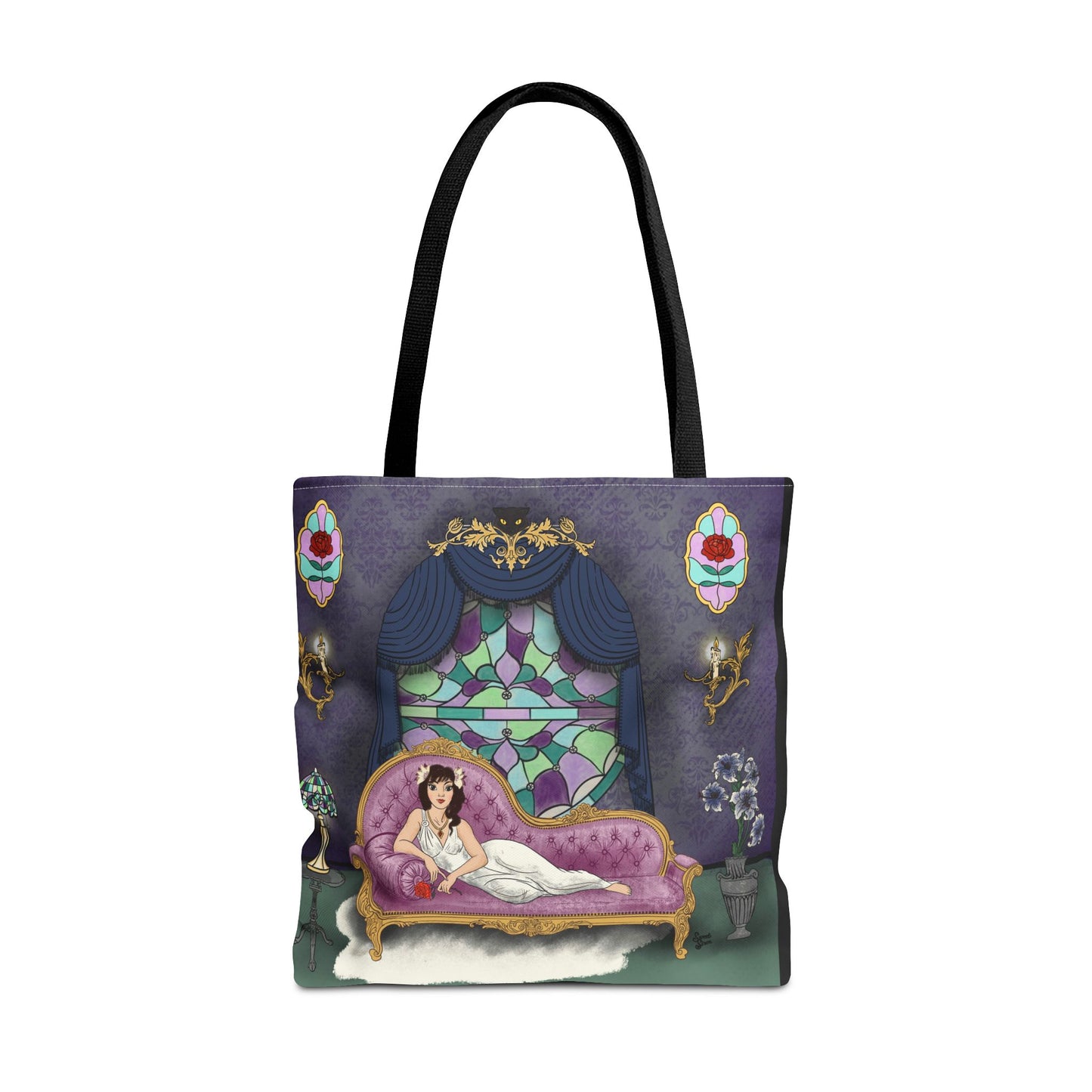 Haunted Panther lady 2 - Tote Bag