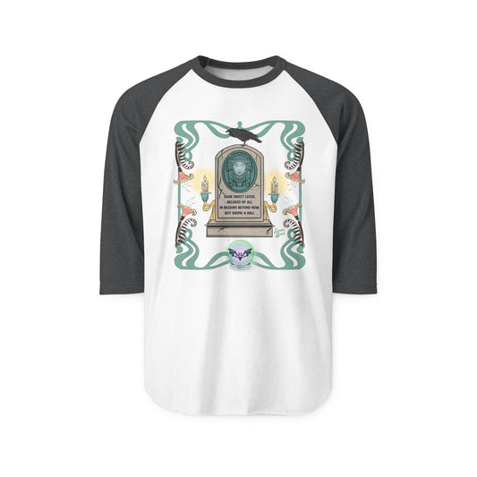 Swetet Leota- Unisex Three-Quarter Sleeve Raglan Shirt
