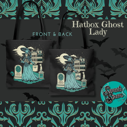 Lady Hatbox Ghost   - Tote Bag '