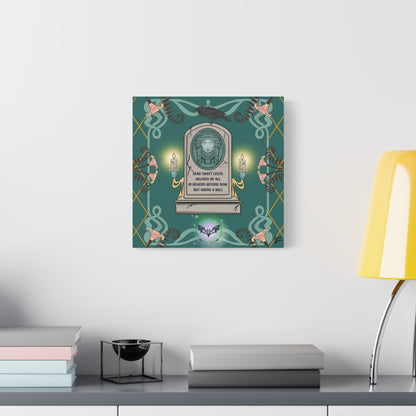 Sweet Leota -Gold Frame - Canvas Print