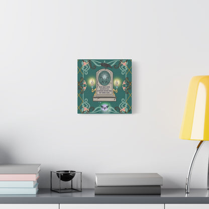 Sweet Leota -Gold Frame - Canvas Print