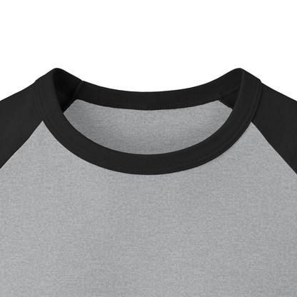 Retro Trick or Treat - Unisex Three-Quarter Sleeve Raglan Shirt