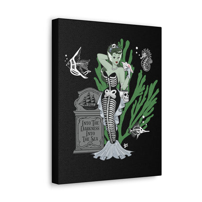 Skeleton MerBabe - Canvas Print