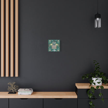 Sweet Leota -Gold Frame - Canvas Print