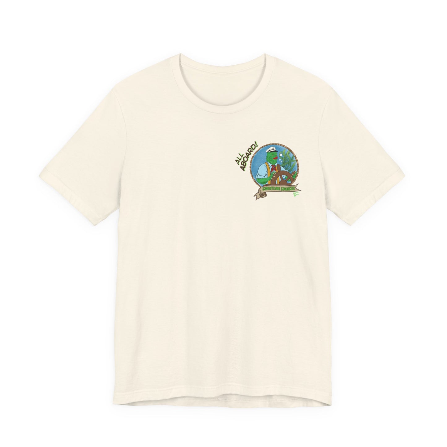 Creature Cruises  -Front/Back  Unisex Tee