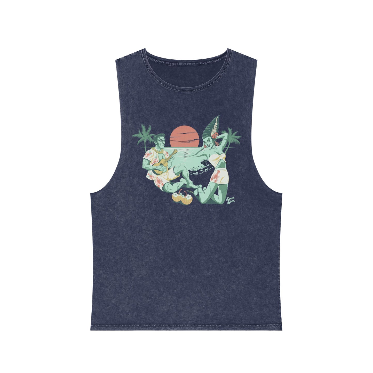 We’re Alive! - Unisex Stonewash Tank Top