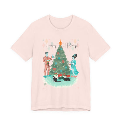 Retro Monsters Holiday  - Unisex Tee