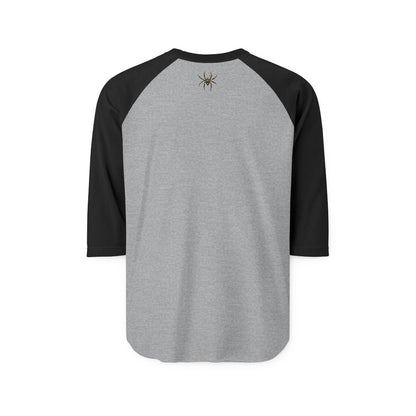 Retro Trick or Treat - Unisex Three-Quarter Sleeve Raglan Shirt