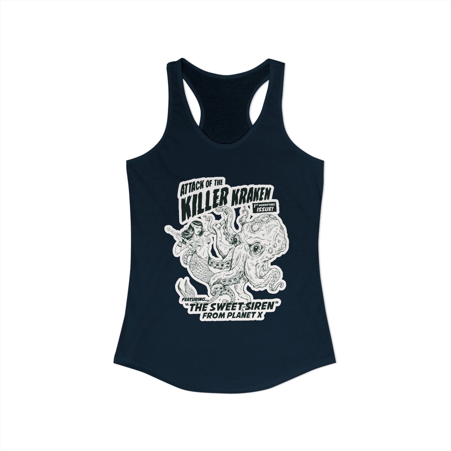 Attack of the Killer Kraken - Women's Racerback Tank