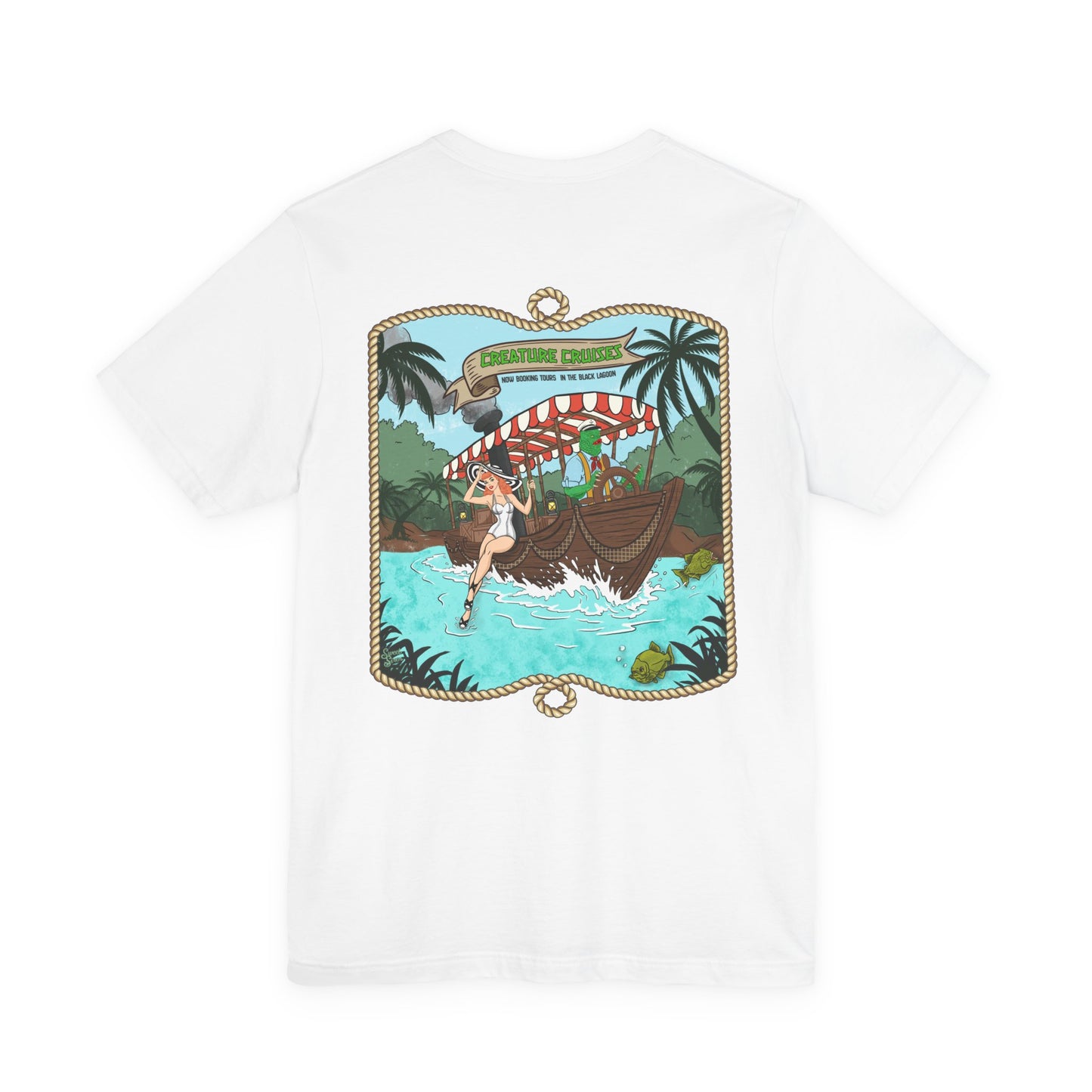 Creature Cruises  -Front/Back  Unisex Tee