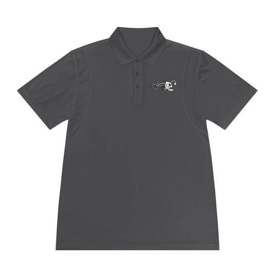 Skeleton Mermaid Graveyard  -  Men's Sport Polo Shirt