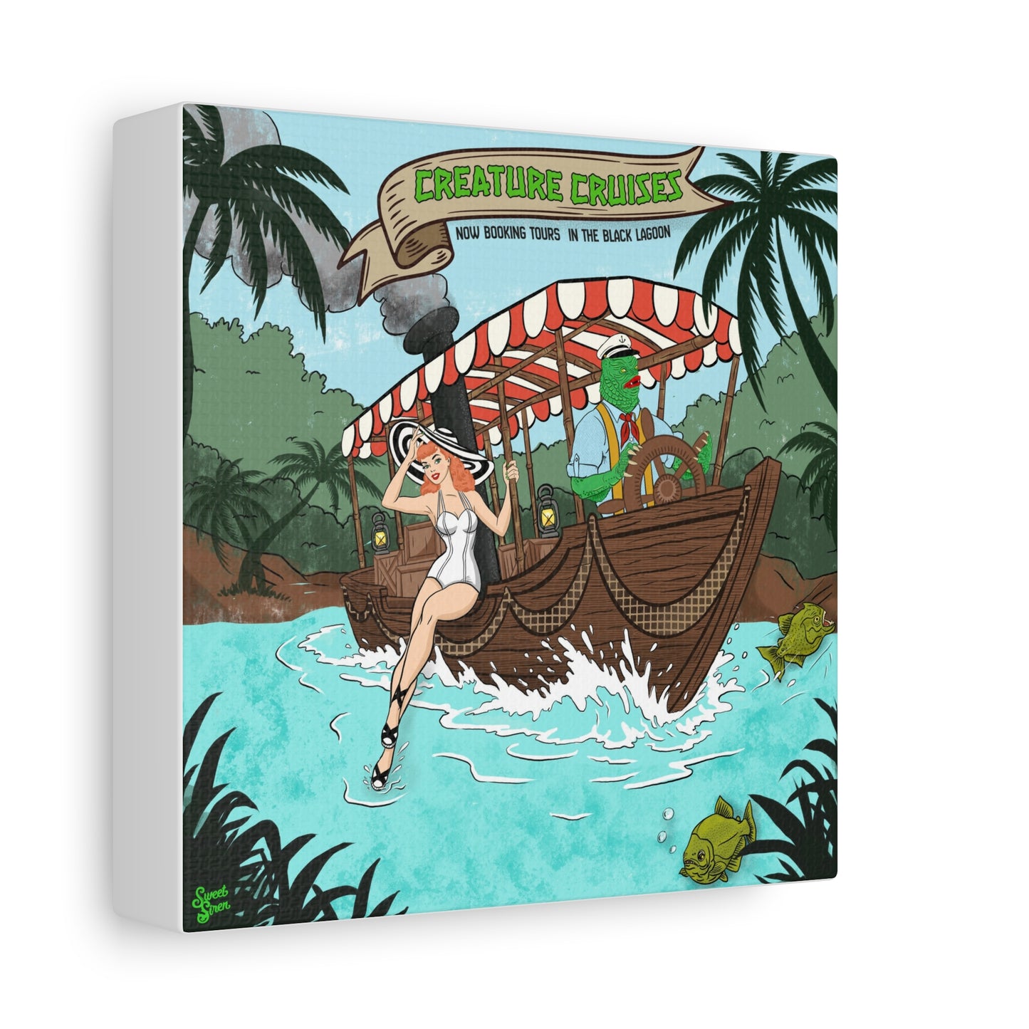 Creature Cruises - Canvas Print