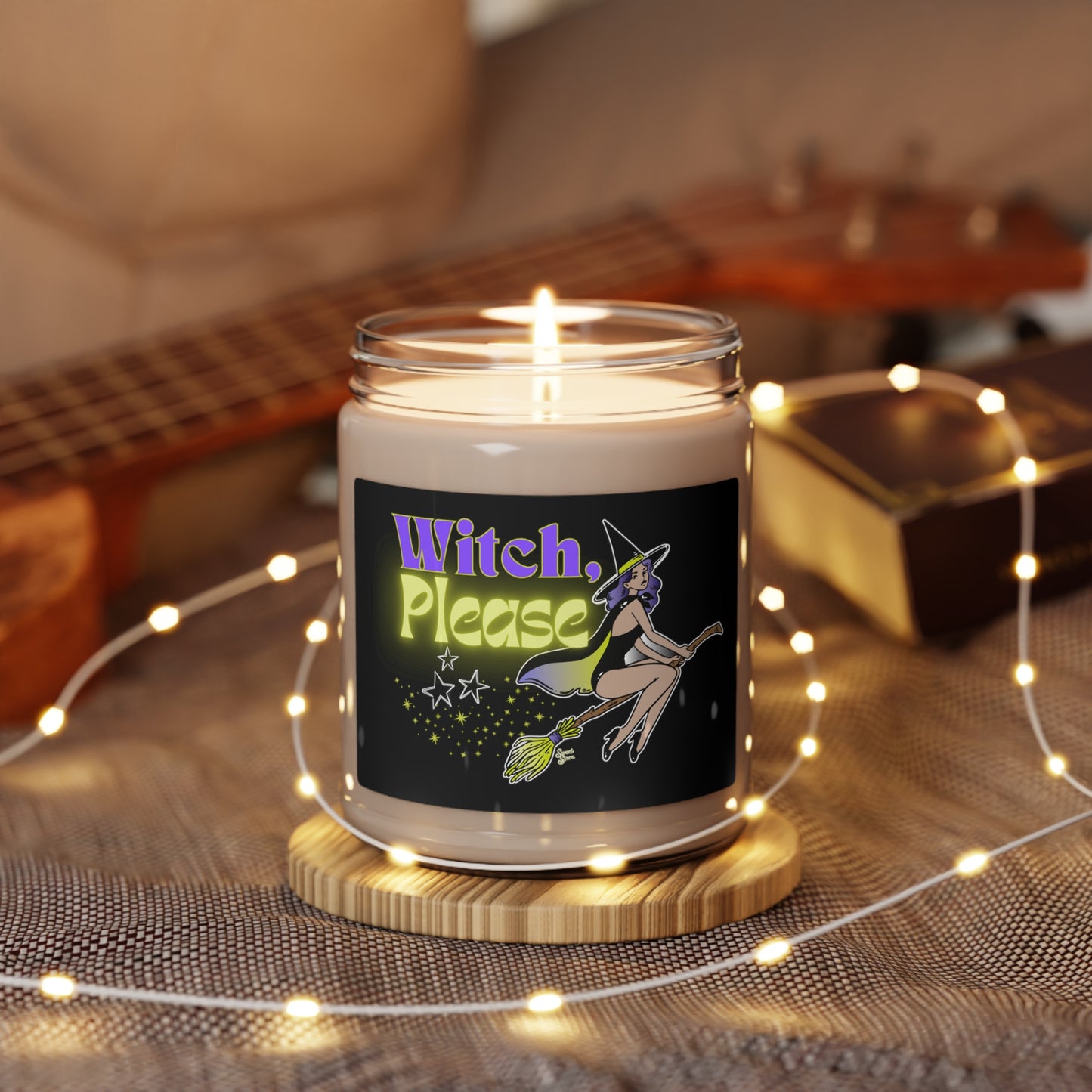 Witch, Please Broomstick - Scented Soy Candle, 9oz