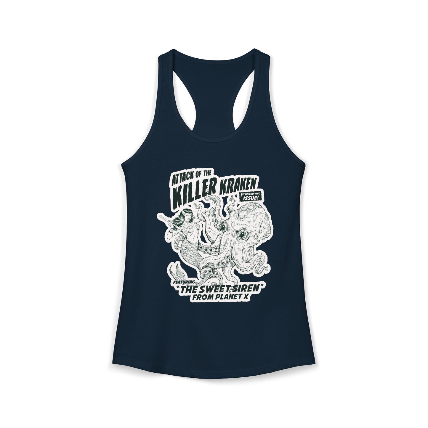 Attack of the Killer Kraken - Women's Racerback Tank