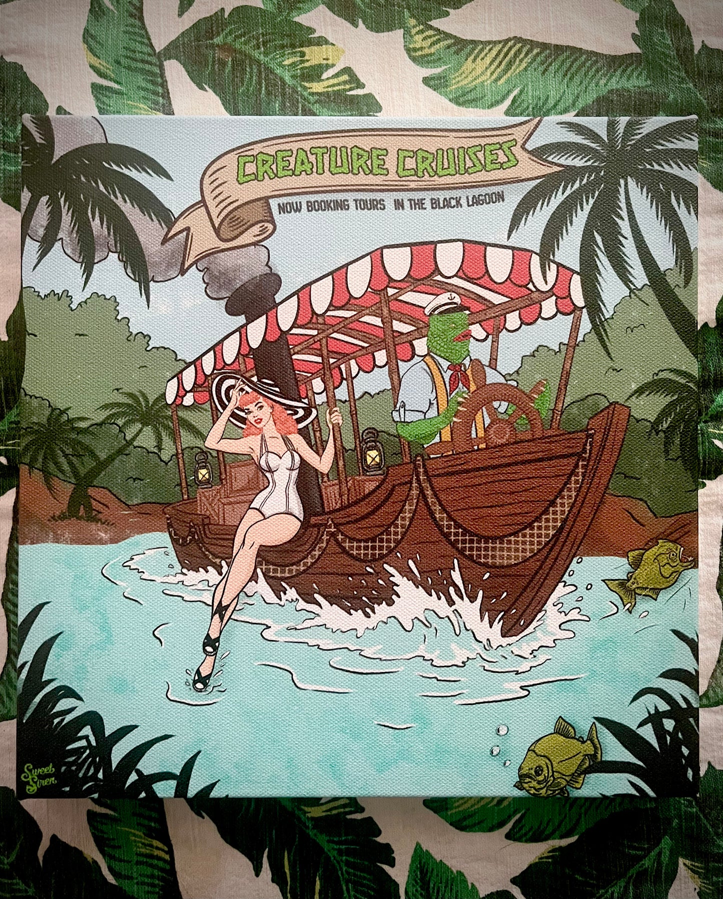 Creature Cruises - Canvas Print