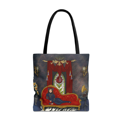 Haunted Werecat Lady  - Tote Bag
