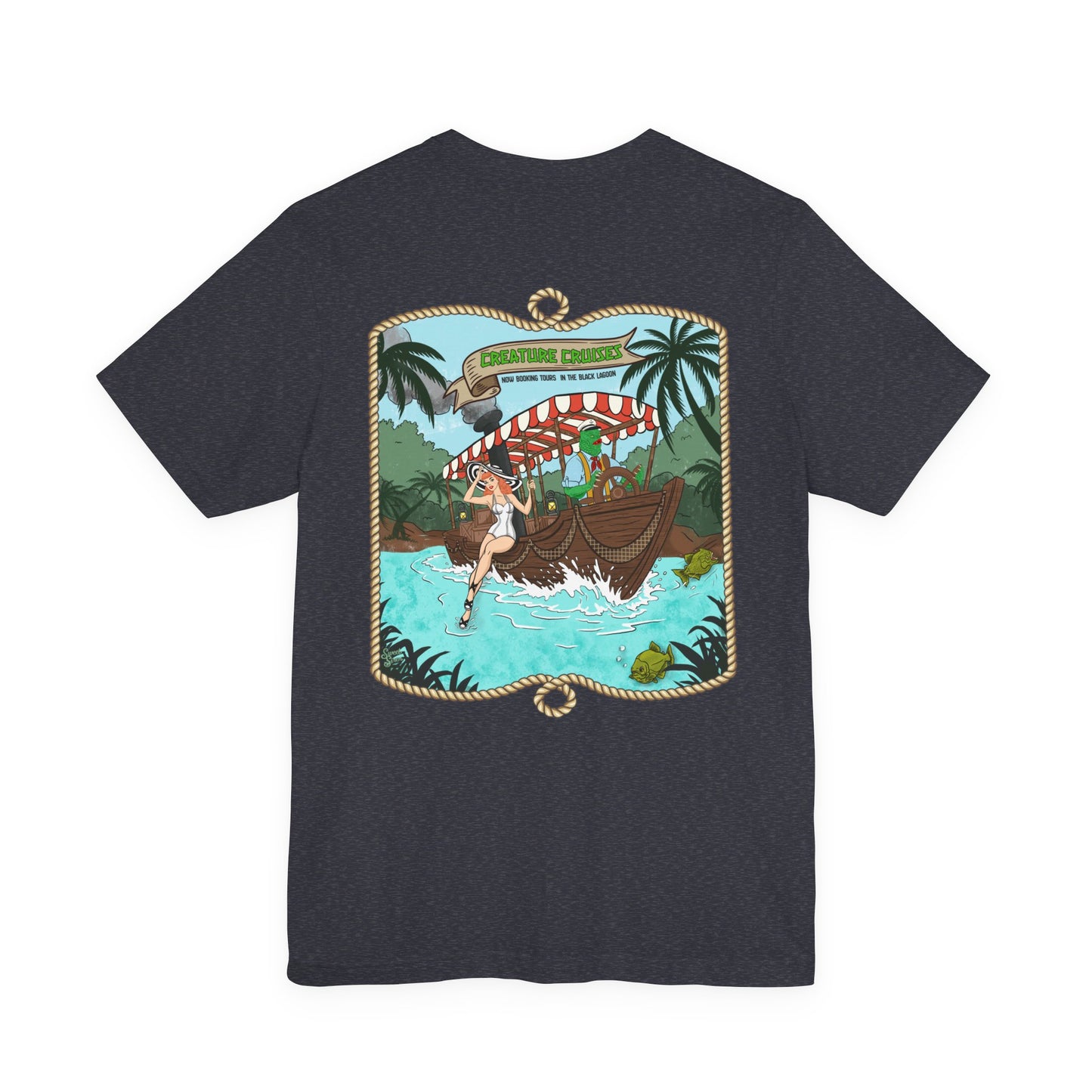 Creature Cruises  -Front/Back  Unisex Tee