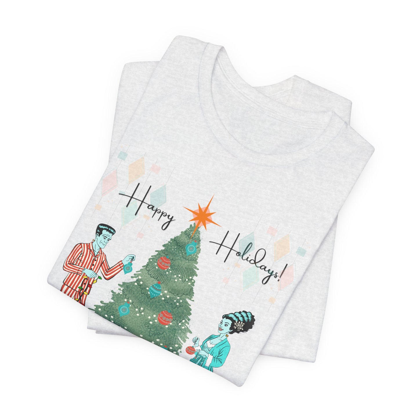 Retro Monsters Holiday  - Unisex Tee