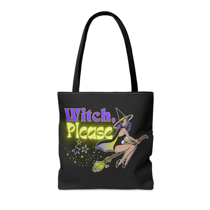 Witch, Please Broomstick - Tote Bag