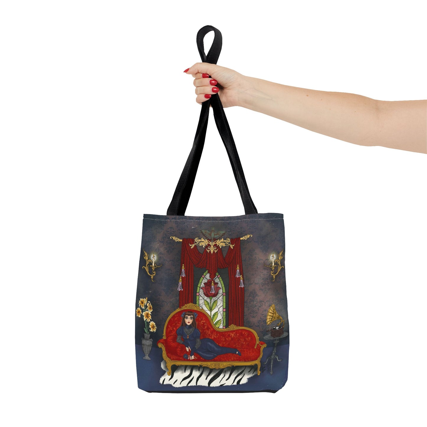 Haunted Werecat Lady  - Tote Bag