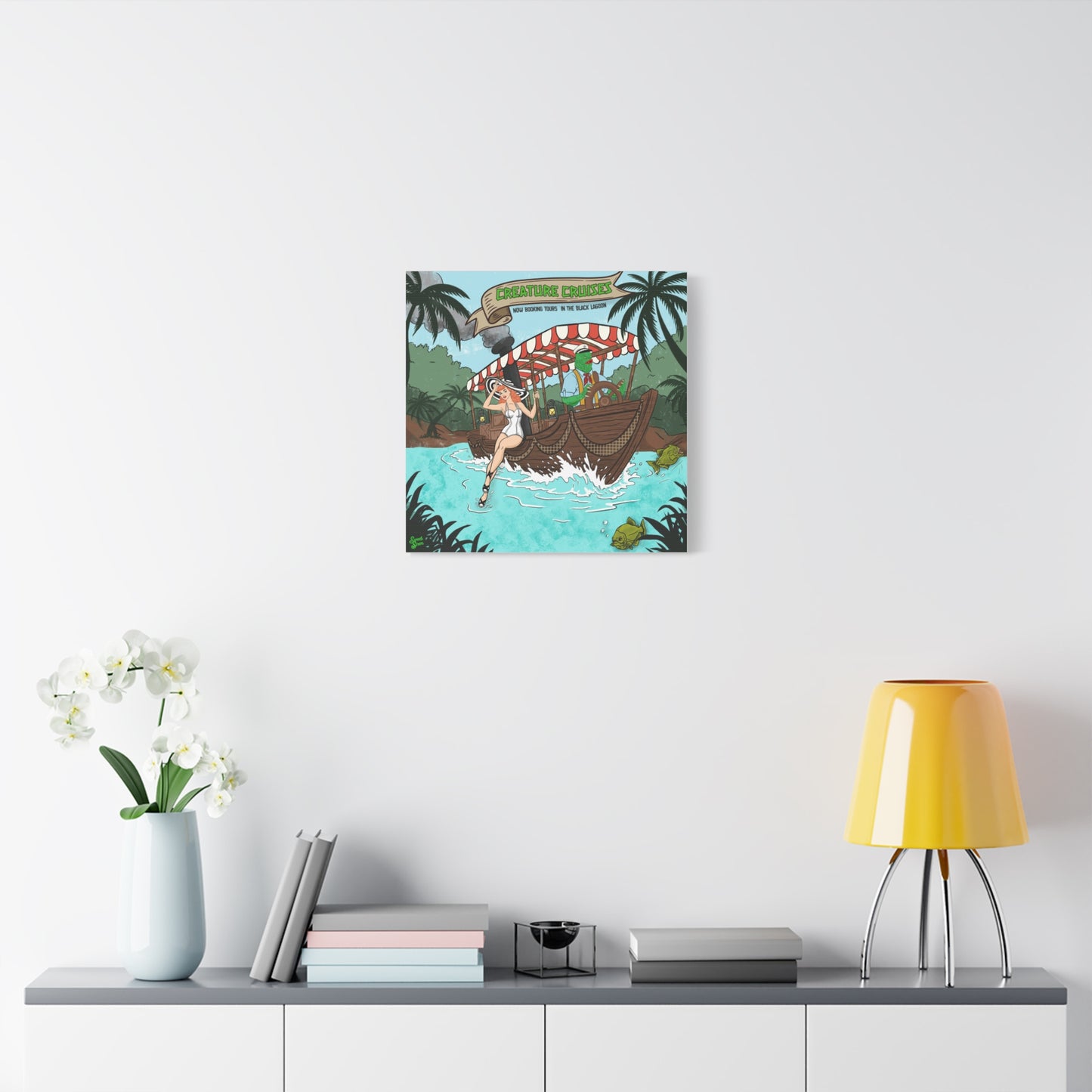 Creature Cruises - Canvas Print
