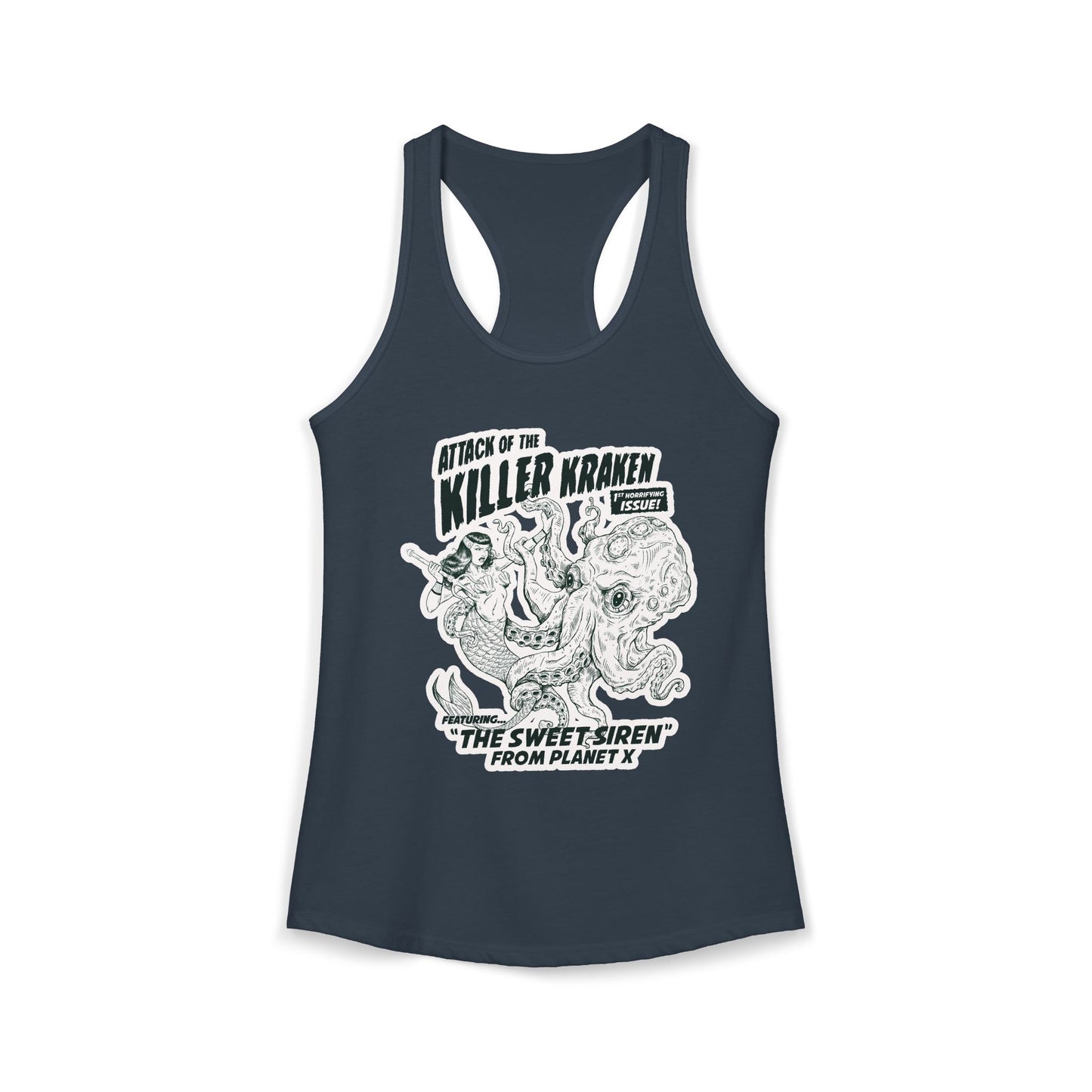 Attack of the Killer Kraken - Women's Racerback Tank