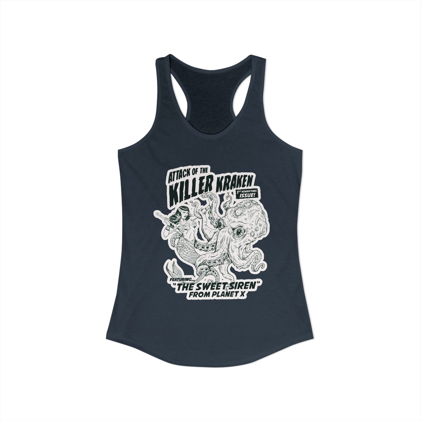 Attack of the Killer Kraken - Women's Racerback Tank