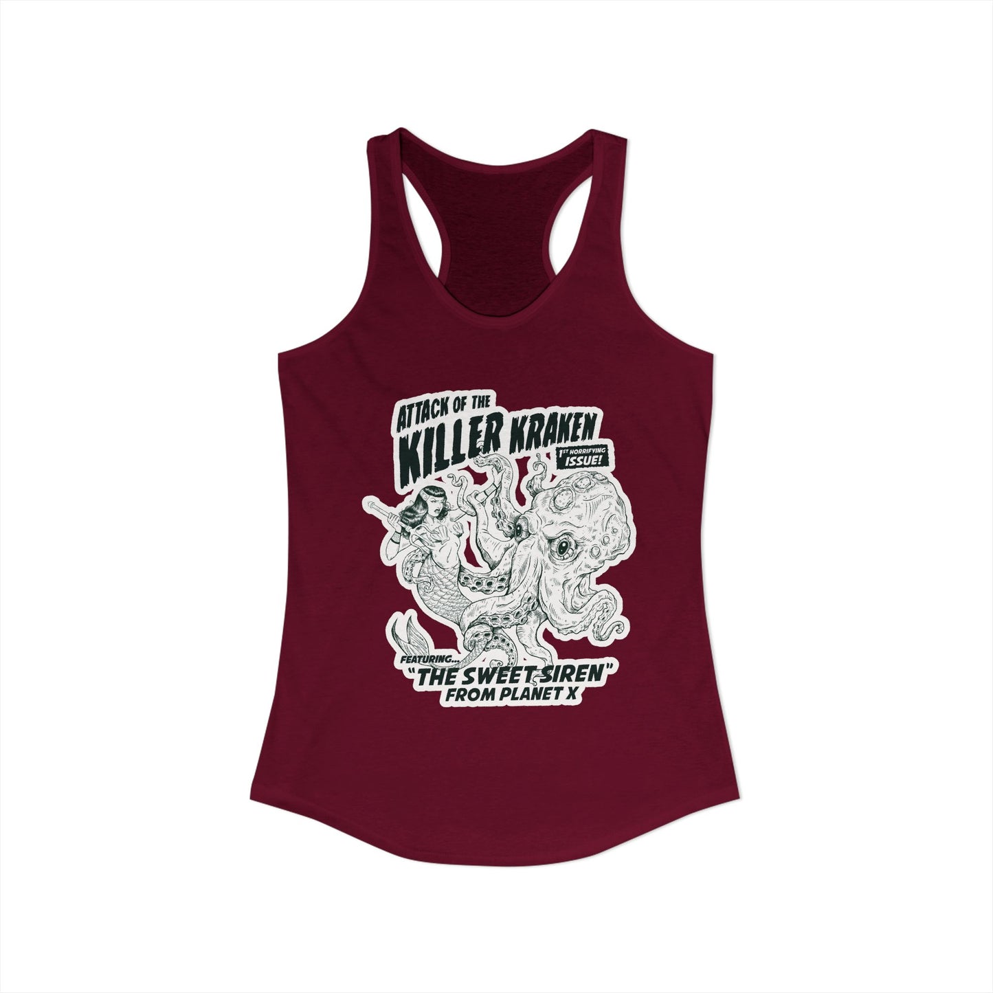 Attack of the Killer Kraken - Women's Racerback Tank