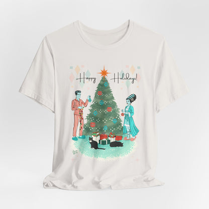 Retro Monsters Holiday  - Unisex Tee
