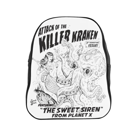 Attack of the Killer Kraken - Large Backpack SALE