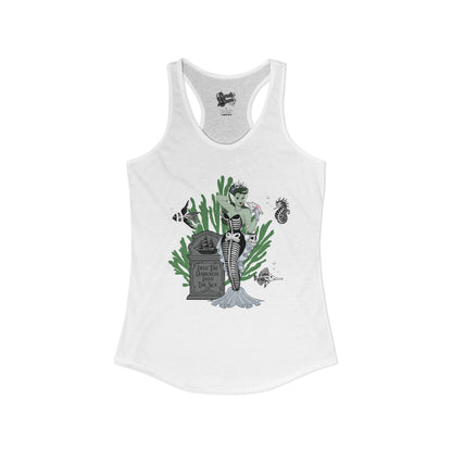 Skeleton Mermaid - Women's Racerback Tank