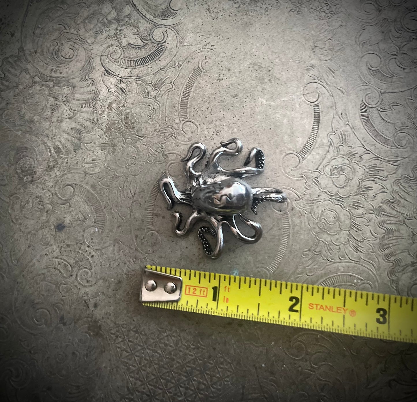 Stainless Steel Octopus Necklace