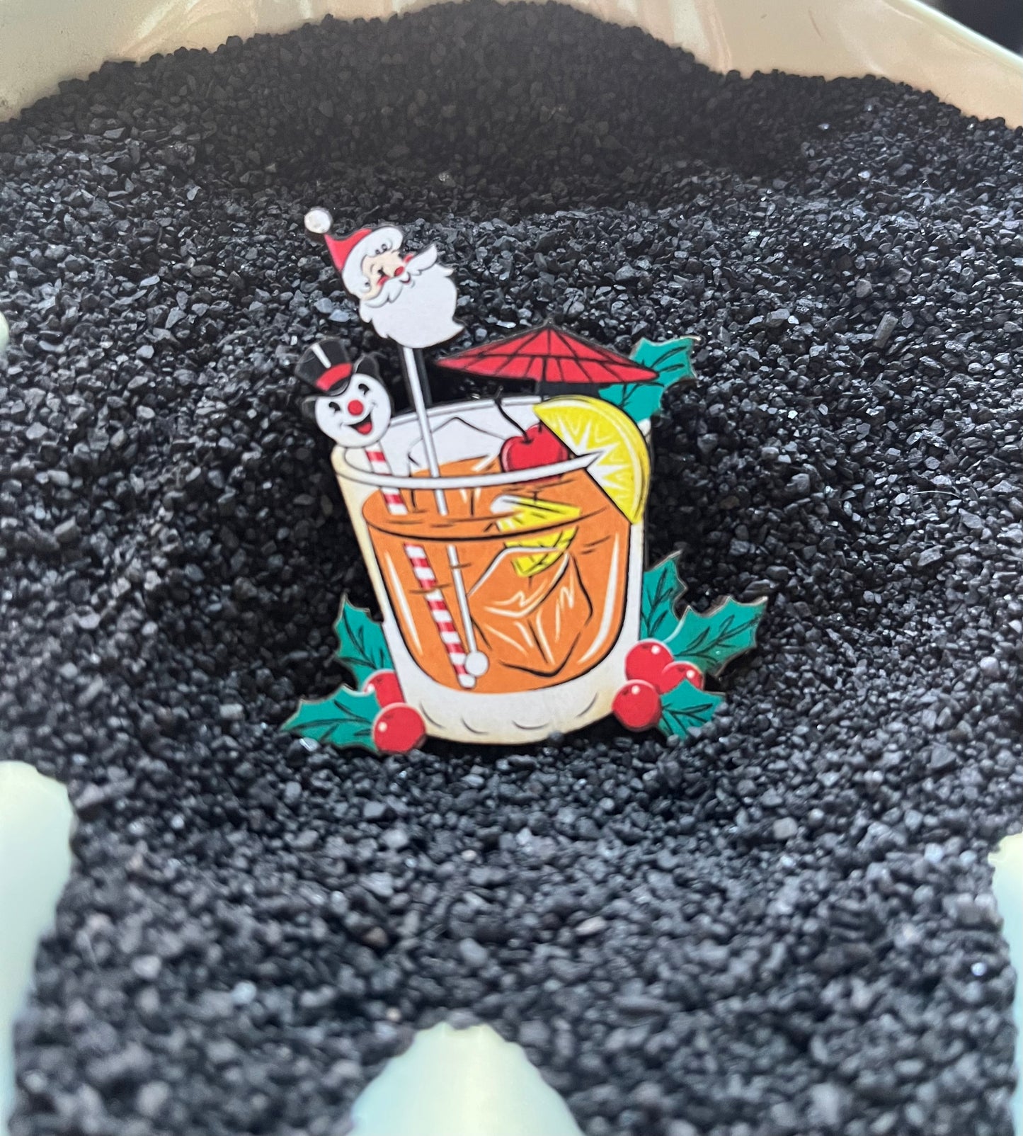 Old Fashioned with a Twist! Wooden pin