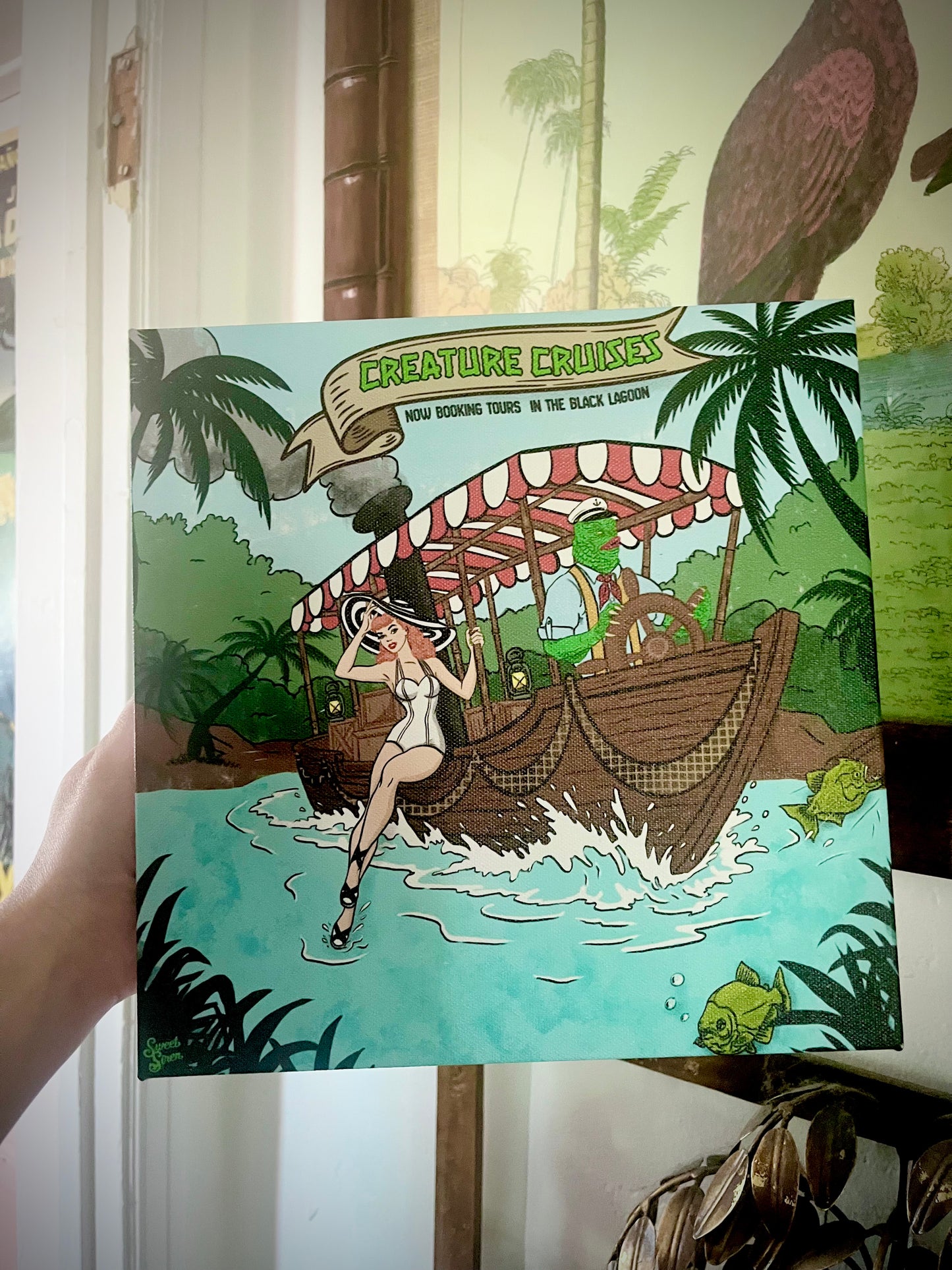 Creature Cruises - Canvas Print