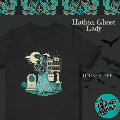 Lady Hatbox Ghost - Unisex Tee