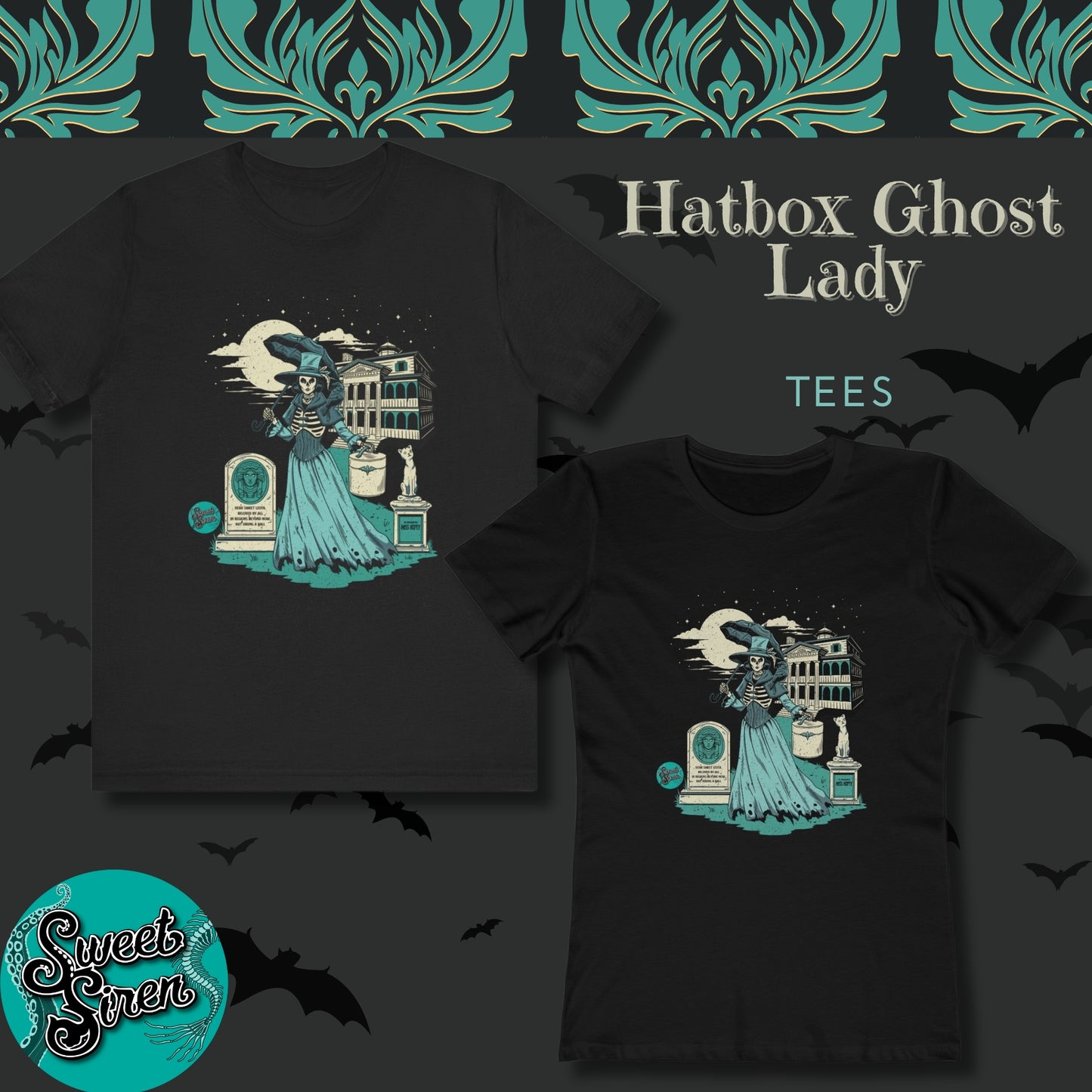 Lady Hatbox Ghost - Women’s Tee