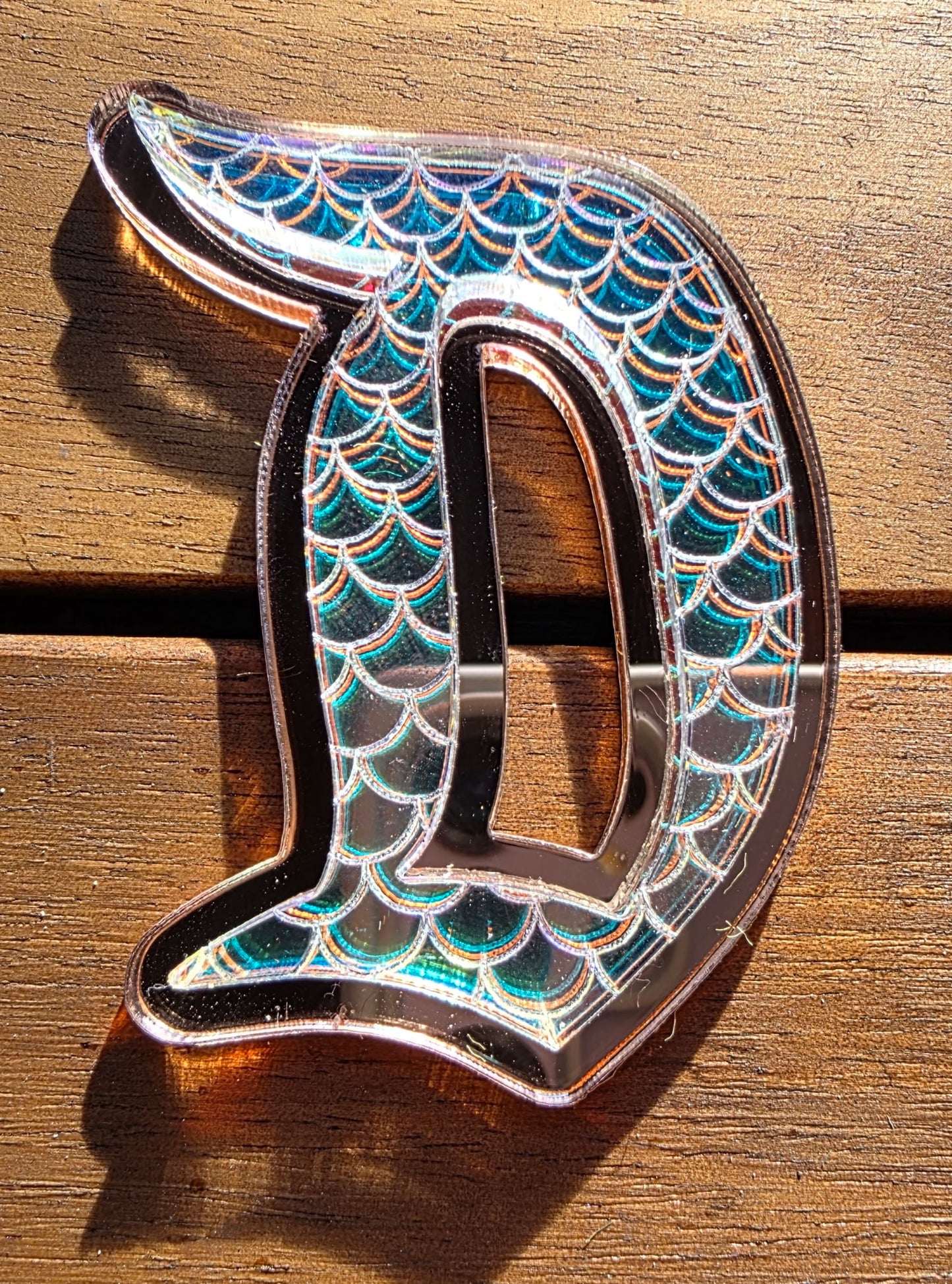 Mermaid’s Day 2026 “Life is the Bubbles”  Theme "D" Brooch