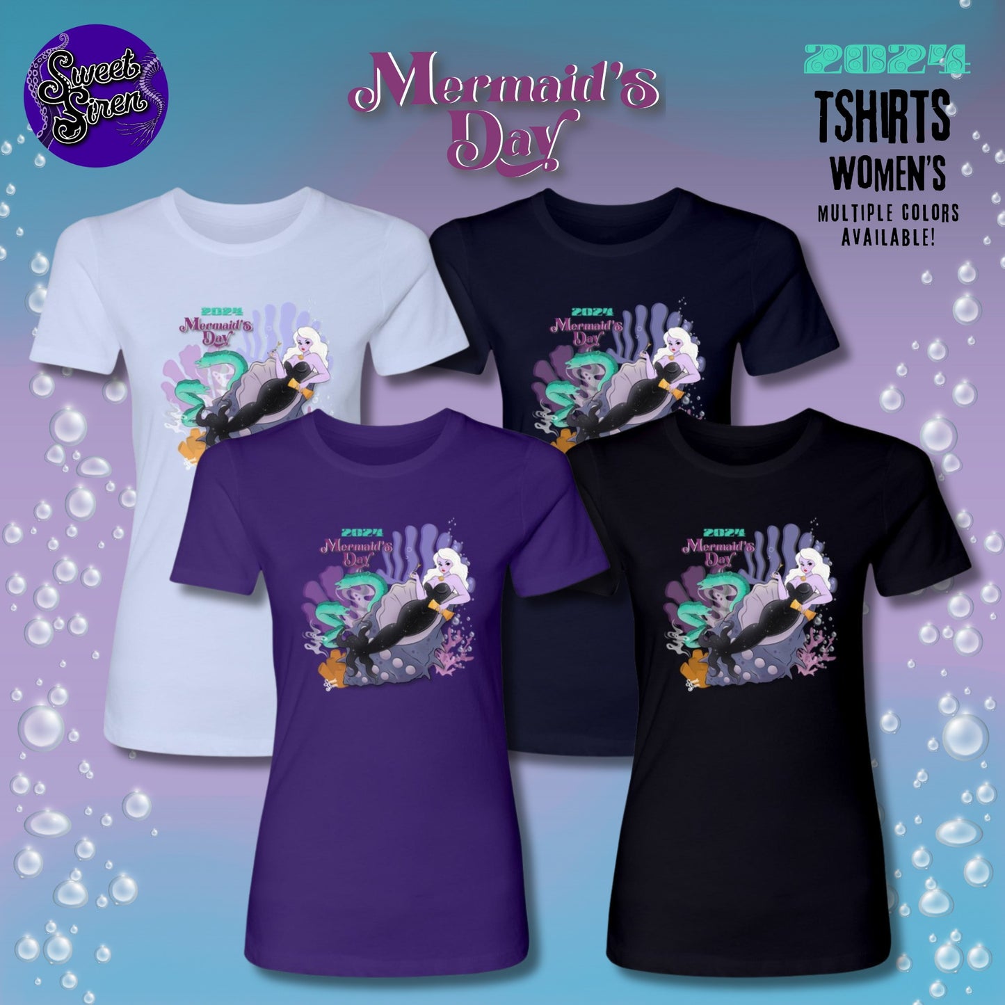 Mermaid's Day 2024 - Women's Tee